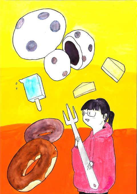 不透明水彩のtwitterイラスト検索結果