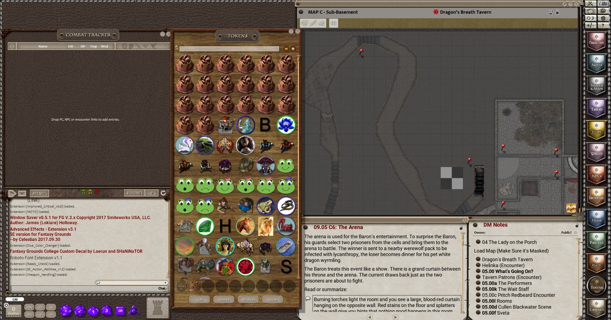 FGACommunity's tweet image. Making a token module is simple with @FantasyGrounds2. A great idea so that you can make separate modules of tokens based on race, class, whatever you want. Zacchaeus has a video on it to teach you how to do it at: zcu.io/nxEy #TokenModule #Tokens