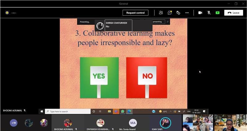 Akshara63315625's tweet photo. In today's ‘manthan’ session we got know about ‘online team and cooperative’ It was a very wonderful session.
@sunita_rajiv @TarannumBhasin @bjain2008 @ashokkp @y_sanjay @OshinGupta19 @sunandask21 @YogitaA86165728 @soniaranand https://t.co/L03EkS650E