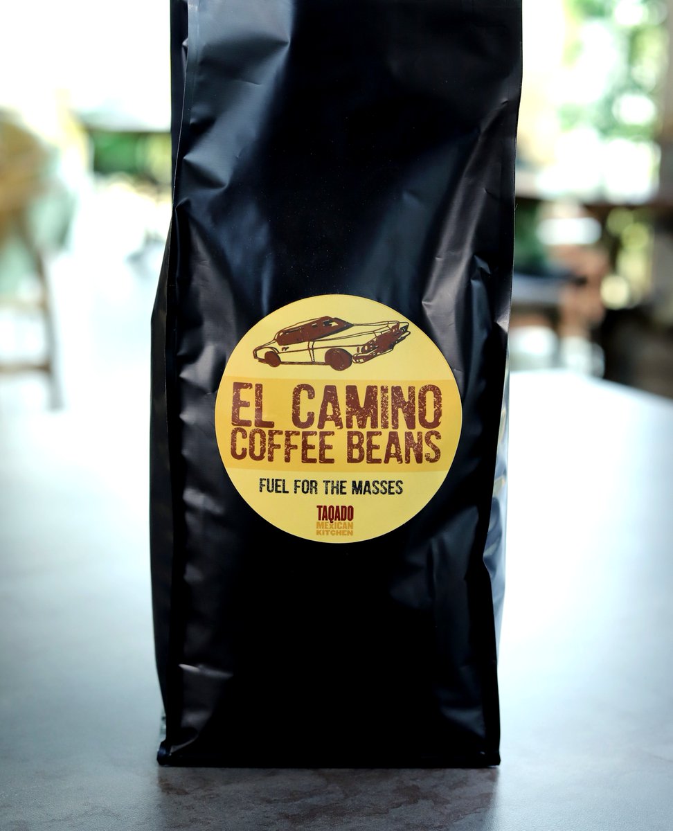 Who's craving a cup? 🤘☕️⁠
⁠
El Camino Coffee beans by @caferiderroastery in every #Taqado coffee grinder in #Dubai &amp; #AbuDhabi !⁠
⁠
#FuelForTheMasses #coffee #speciality #coffeebeans #fuelupwithcoffee #coffeetime #morningcup