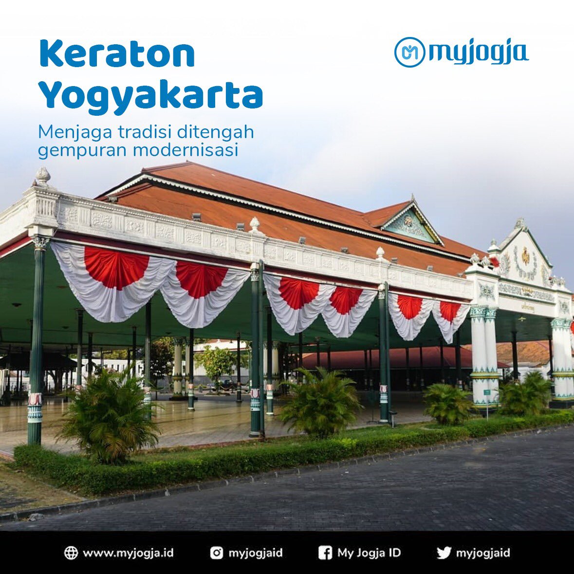 myjogjaid's tweet photo. Keraton Yogyakarta adalah sebuah kompleks besar yg dirancang sebagai cerminan kosmologi Jawa.
Baca Selengkapnya di:
https://t.co/BPMyjmdo0Z
#indonesia #keratonyogyakarta #yogyakarta #jogjakarta #jogjaistimewa #myjogjaid #HUTRI76 #17an #BTSARMY #BTSdiTokopediaWIB #ThankyouMinto https://t.co/l8jm3ZvqsF