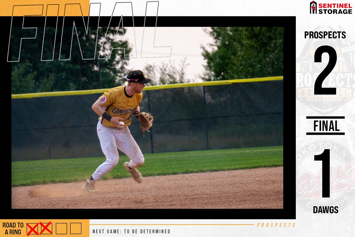 On to the <a href="/wcbleague/">The WCBL</a> Finals. 

<a href="/SidearmScotty/">Scott Gillespie</a> with the Player of The Game going 7 Innings of 1 Hit baseball striking out 7 and picking up the win.

<a href="/abdugoutstories/">ABDugoutStories</a> <a href="/globaledmonton/">Global Edmonton</a> <a href="/reidwilkins/">Reid Wilkins</a>