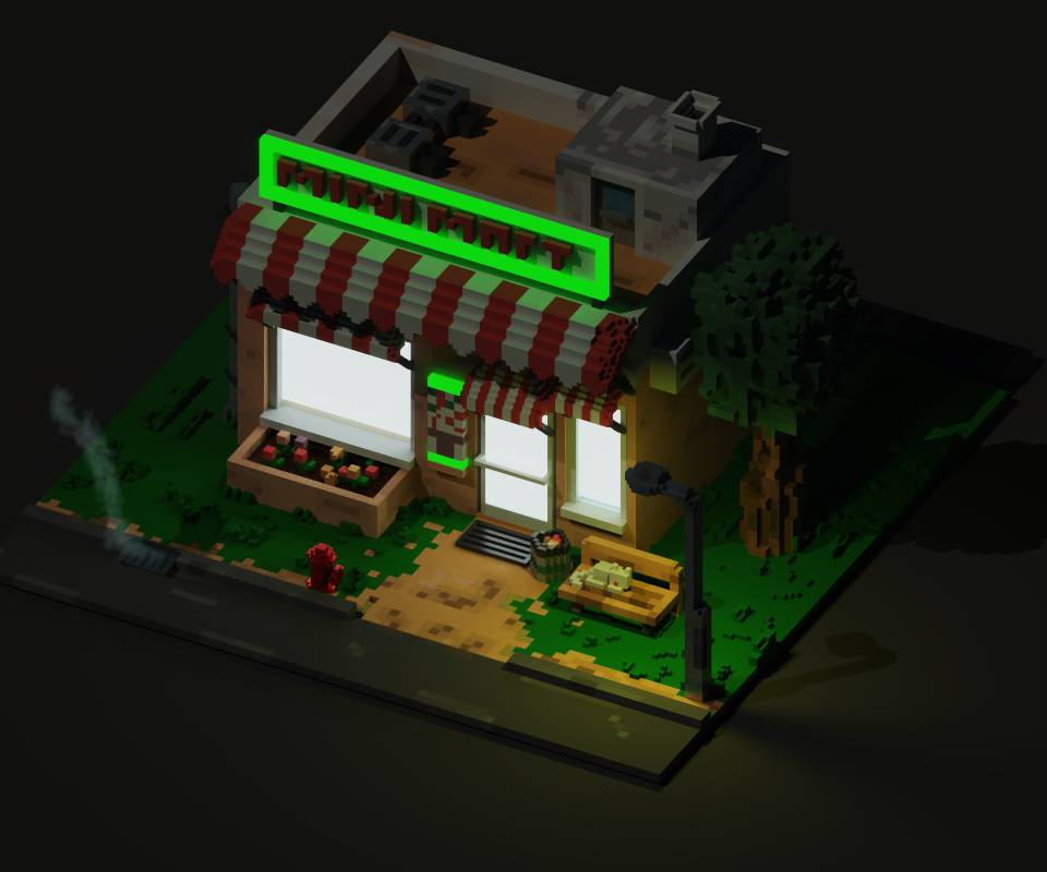 23fess's tweet photo. night, shop, lantern, cat ... nothing more. #MagicaVoxel from
@ephtracy #3dart #illustration #иллюстрация #3Д #design #дизайн #cat #multivan_animate #latern #night #кошка #фонарь #скамейка #красиво #воксель https://t.co/fDUyL8WwKG