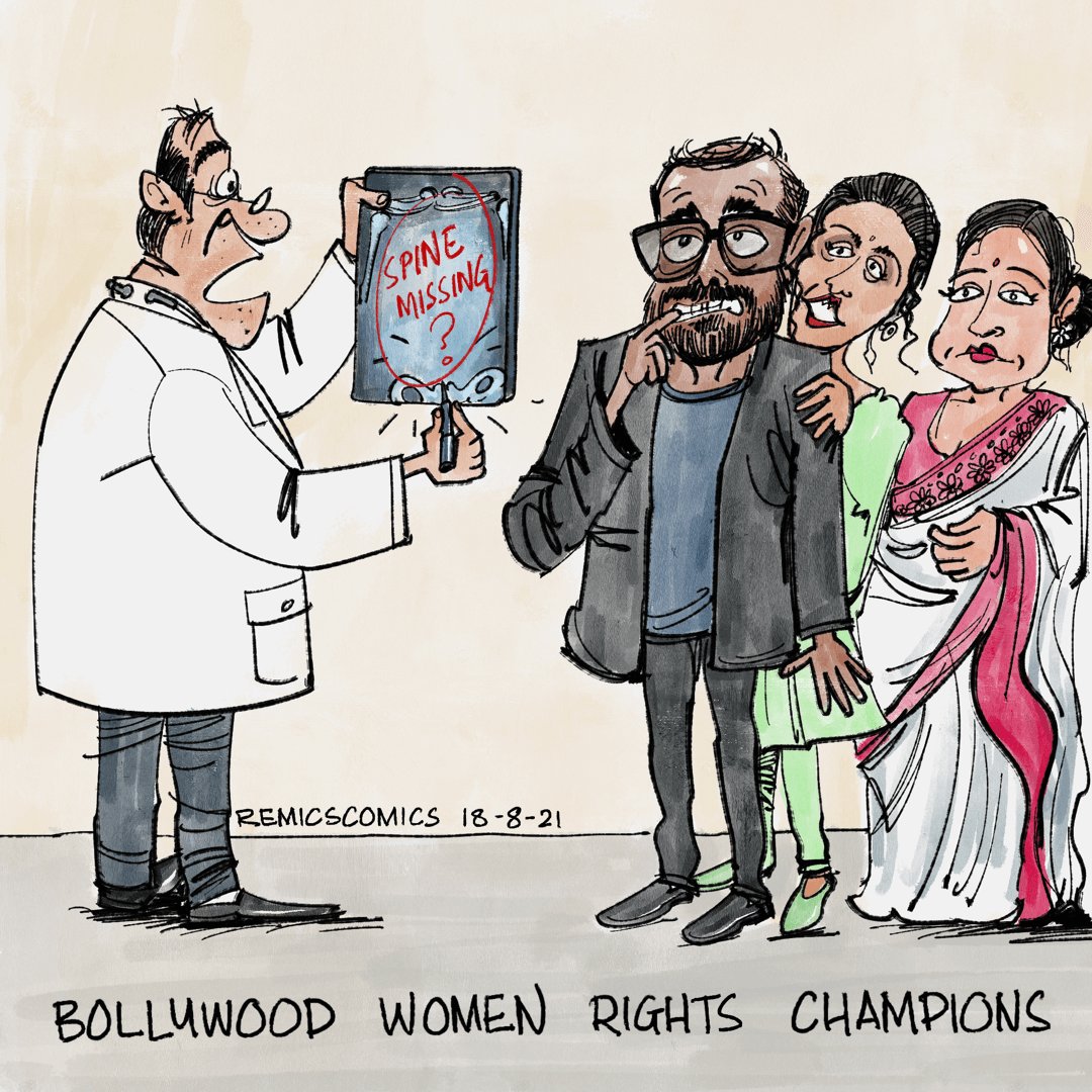 RemyFernandes15's tweet photo. Bollywood Women Rights Champions haven't tweeted a word on atrocities by Taliban on women &amp; children rights. They only know to defame Indian men to promote their movies in the name of 'Women Empowerment'
#spinelessbollywood #AfghanWomen #AfganistanBurning https://t.co/a1d7dXH8Tw