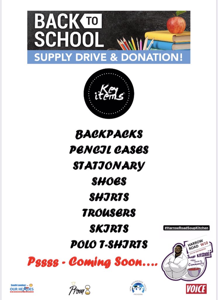 Please DM <a href="/ESP_FDN/">ESP Foundation</a> to support those most in need‼️

<a href="/PJFoundation/">PeterJonesFoundation</a> <a href="/Crayola/">Crayola</a> @FromPaperchase <a href="/Hobbycraft/">Hobbycraft</a> <a href="/Matalan/">Matalan</a> <a href="/NextClothing/">Next.Com</a> <a href="/TheVoiceNews/">The Voice Newspaper</a> <a href="/MikeAmesburyMP/">Mike Amesbury</a> <a href="/NickGibbUK/">Nick Gibb</a> @KarenPBuckMP <a href="/cllrpaulineg/">Cllr Pauline George</a> <a href="/Edward_Enninful/">Edward Enninful OBE</a> <a href="/JohnLewisRetail/">John Lewis & Partners</a>   <a href="/houseoffraser/">FRASERS</a> @FandFclothing <a href="/Georgeatasda/">George at Asda</a>