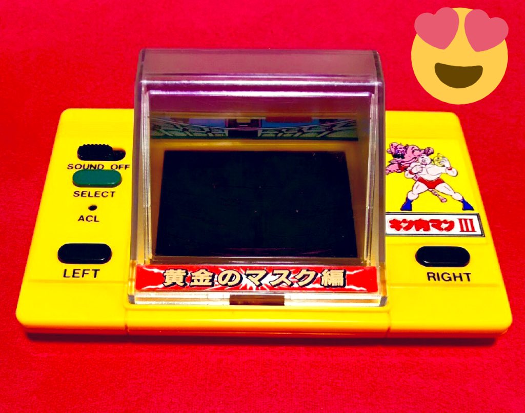 バンダイ キン肉マンIII 黄金のマスク編 ゲームウォッチ 動作確認済み バンダイ キン肉マンIII 黄金のマスク編 ゲームウォッチ 動作確認済み