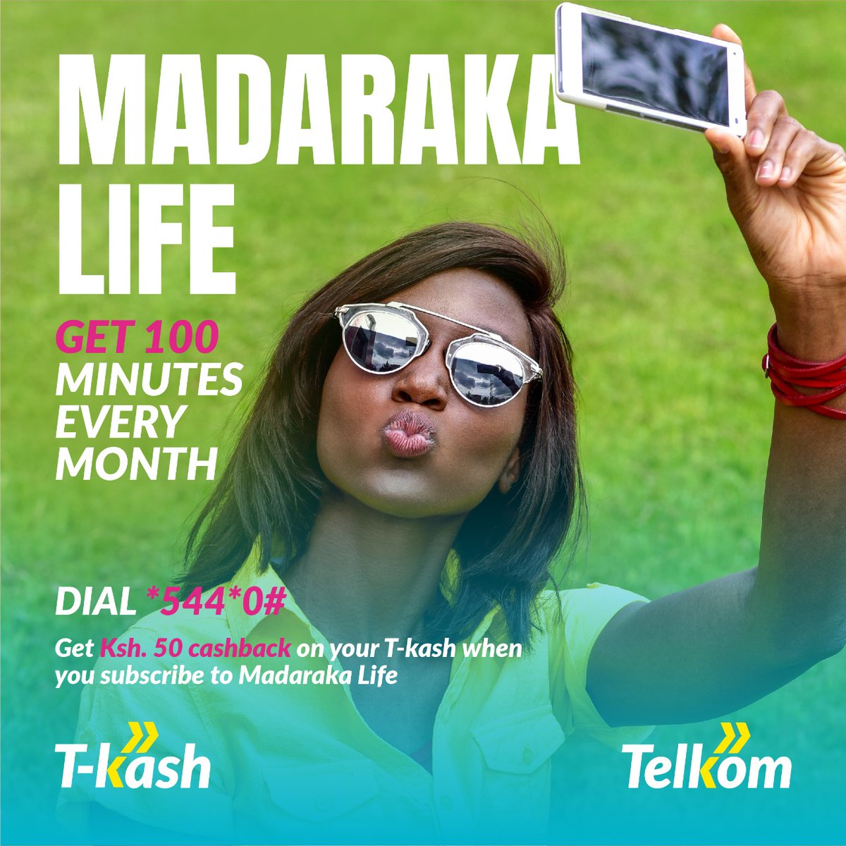 Telkom Kenya (@telkomkenya) on Twitter photo Freedom is here with the #MadarakaLife tariff 🙌🏽 Share each good vybes moment with your friends and fam FOREVER 🤩. Pay 100bob and get #1GbForLife and stay #ConnectedForLife Dial *544*0# to join Freedom is here with the #MadarakaLife tariff 🙌🏽 Share each good vybes moment with your friends and fam FOREVER 🤩. Pay 100bob and get #1GbForLife and stay #ConnectedForLife Dial *544*0# to join