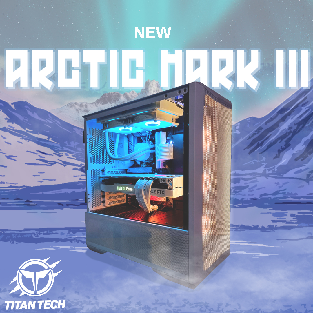 TitanTechPC's tweet image. The Brand New Titan Tech Arctic Line Gaming PC Has Just Been Released 🥶 Don't Miss Out On The Early Deals For the  Arctic Mark I, III and III!
Including THE BEST Hardware on the Market for Affordable Prices
at titantechit.com
