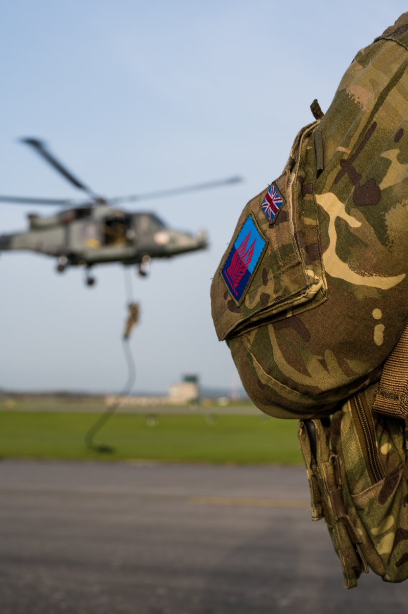 Fast Roping #WildcatWednesday

The #Wildcat can be utilised for a multitude of tasks including fast roping. It requires pin-point hover accuracy to keep the troops safe on decent. 

#IAmCombatAviation
#FlyFightLead
#BritishArmy
#Helicopter

@1_regt_aac