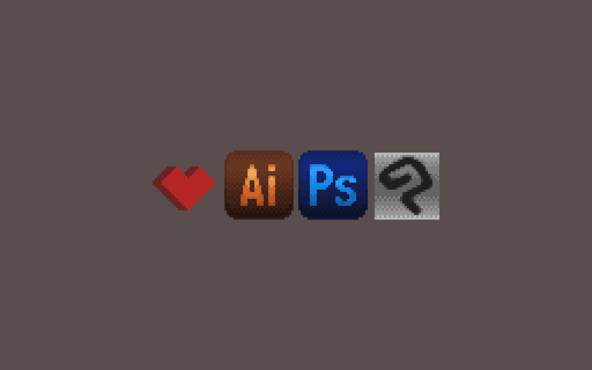 SazdxHikari's tweet photo. For Today, icons of some of the programs I use as a #Set of #ThingsYouNeed :3! Process in the Thread :3 #PixelArt #ドット絵 #pixel_dailies @Pixel_Dailies @PyxelEdit https://t.co/UcpitMbY5Z