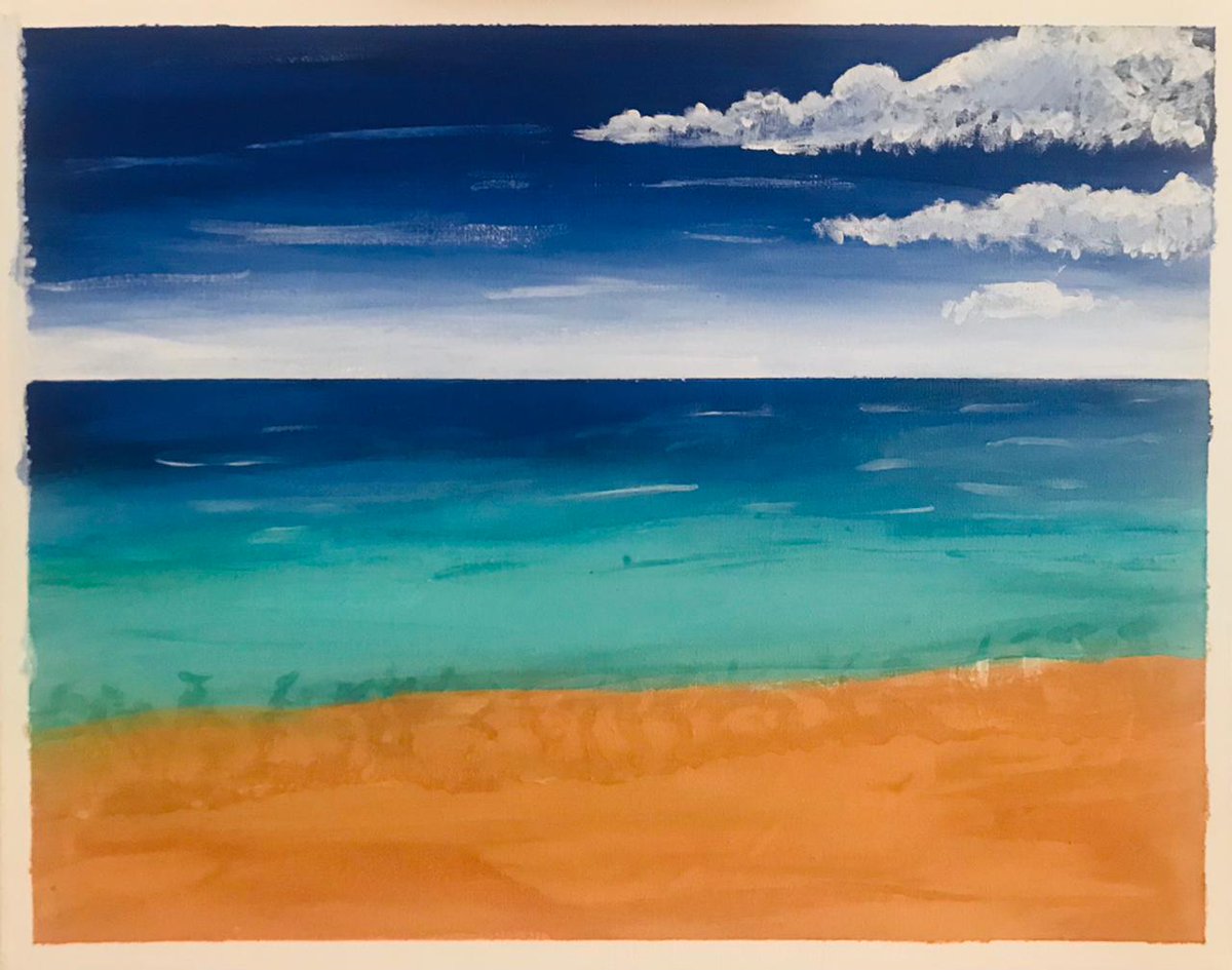 OOB_GEMS's tweet photo. Summer is the perfect time to make some nature inspired art! Jeril Sunil of Gr 6 E turned a beach visit into an opportunity for creativity. #summercreativity @OOB_GEMS @GEMS_ME @shjspea https://t.co/H4ah0Aik5Q