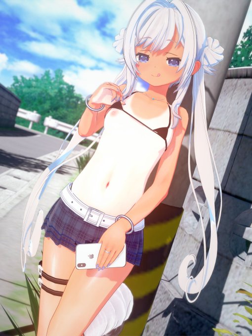 ミィちゃん・夏の悪い子コーデ 