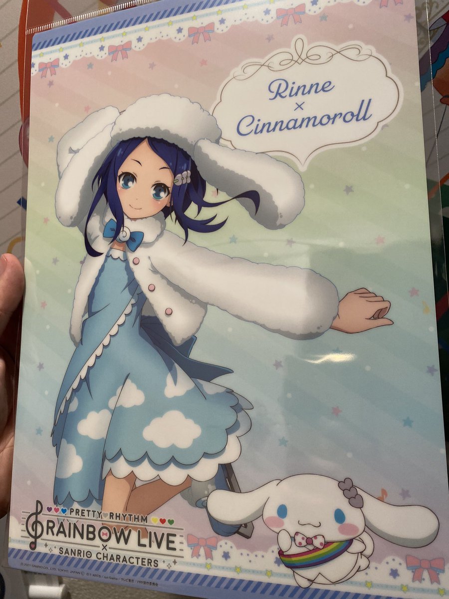 プリパラ　トライアングル　カフェ　かのん　A4サイズハードブロマイド A4サイズハードブロマイドって言うからどんなのなんだろうと思ってた