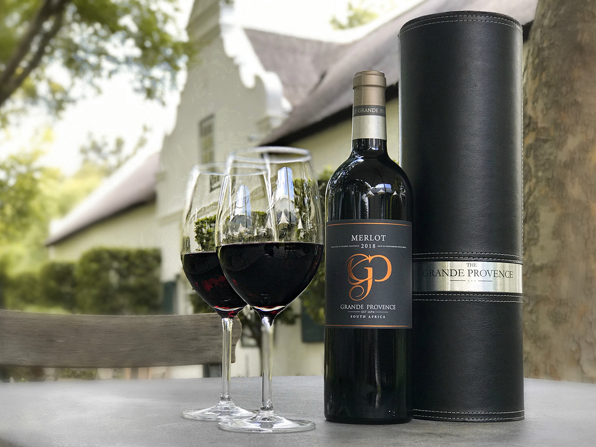 eugeneyiga's tweet photo. This week's #WineWednesday choice is the Grande Provence Merlot. (Thanks @GC_Com for the delivery!) @emilejoubert @kirstenhopwood @manleysocial_ @FeedThatBird @pippasw @RandomHatPR @yolandidewetpr @fivestarprza @ScoutPR_ZA @winecoza @Winemag @WOSA_ZA @Franschhoek_SA #stayhomesa https://t.co/nLmzfCQ5ba