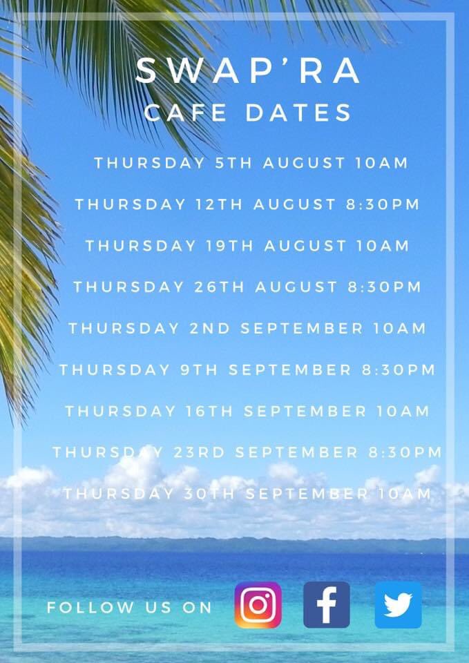 kittywhately's tweet photo. Don’t forget, tomorrow and every Thursday, #SwapraCafe is here for muso parents. Drop in for a chat- sign up here: https://t.co/m0hpLgeeDe #parentsinperformance #support https://t.co/yKZPrSbRYR