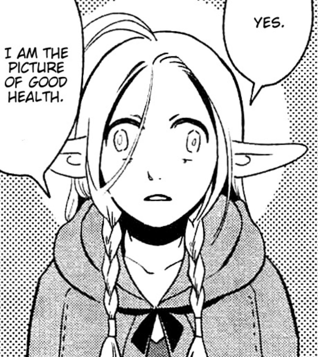 reference from dungeon meshi! Go and read it! It's good! 