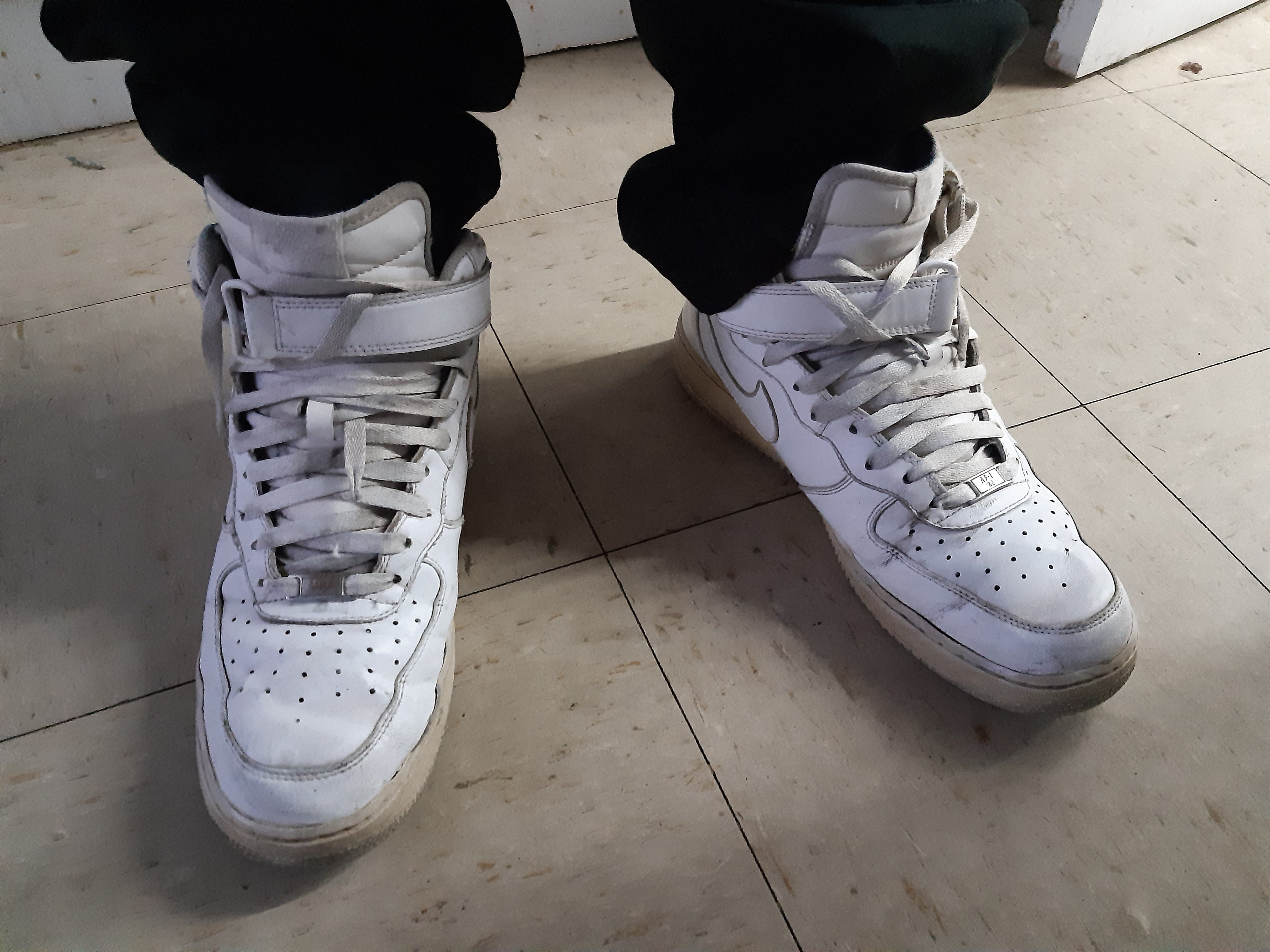 Worn af1 cheap