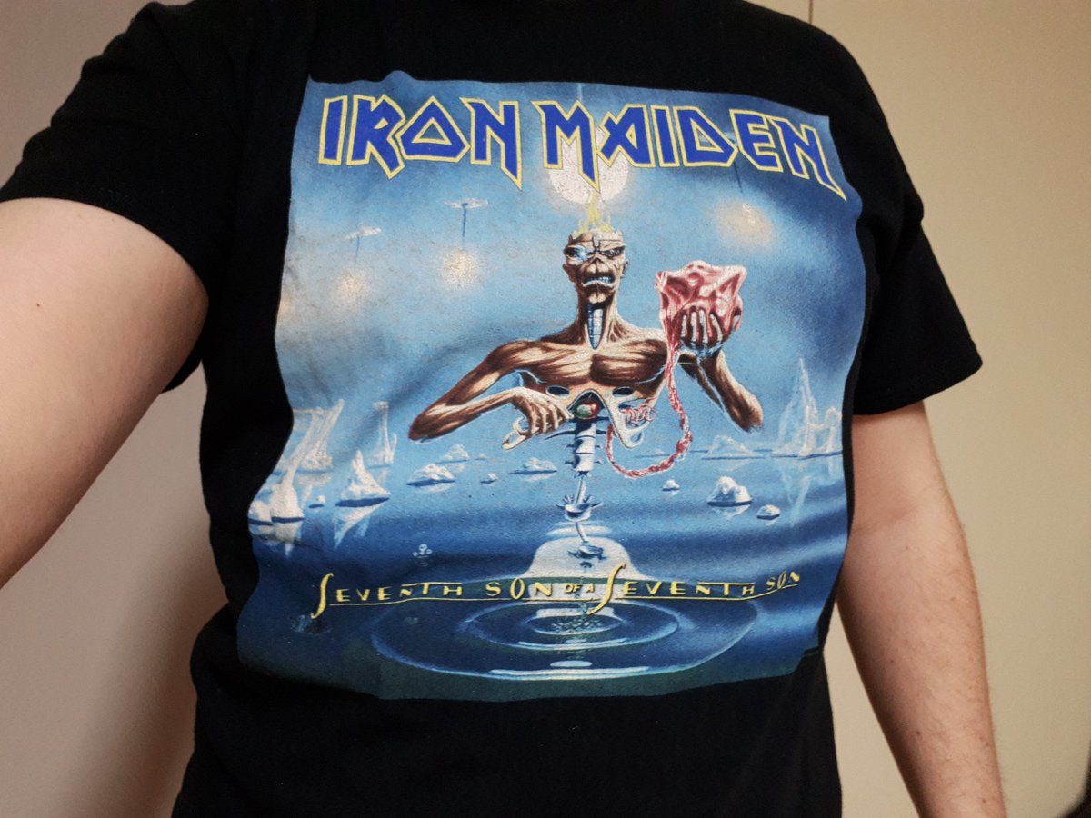 DavidGTato's tweet photo. #Metalshirt #IronMaiden #SSOASS #UptheIrons #IronMaidenFC https://t.co/458LggFIal