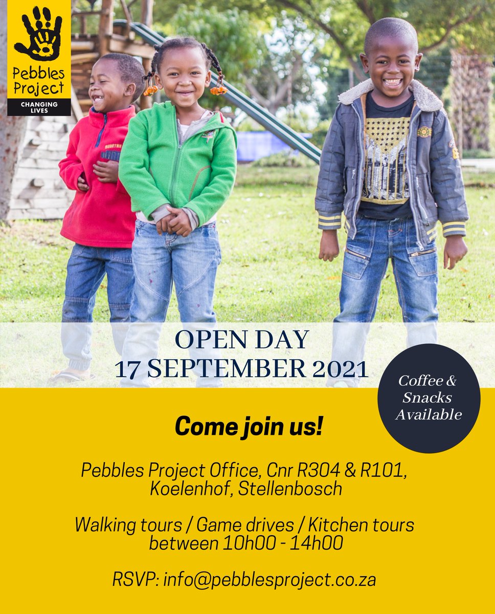 PebblesProject's tweet image. Join us for our Open Day! 💛
Come see what we do! 🤩
#OpenDay #PebblesProject #Pebblesprojecttrust