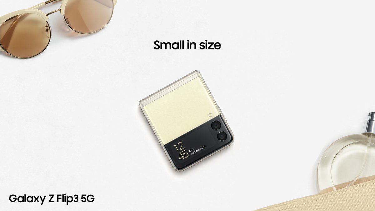 947's tweet image. The new #GalaxyZSeries gives you all the style AND performance you need, that fits perfectly in your pocket.
WIN a share of R50,000 or a #GalaxyZFlip3.
To enter, comment on what pocket size performance means to you &amp;amp; tag @SamsungMobileSA using #947FlipOrUnfold.
T's &amp;amp; C's apply