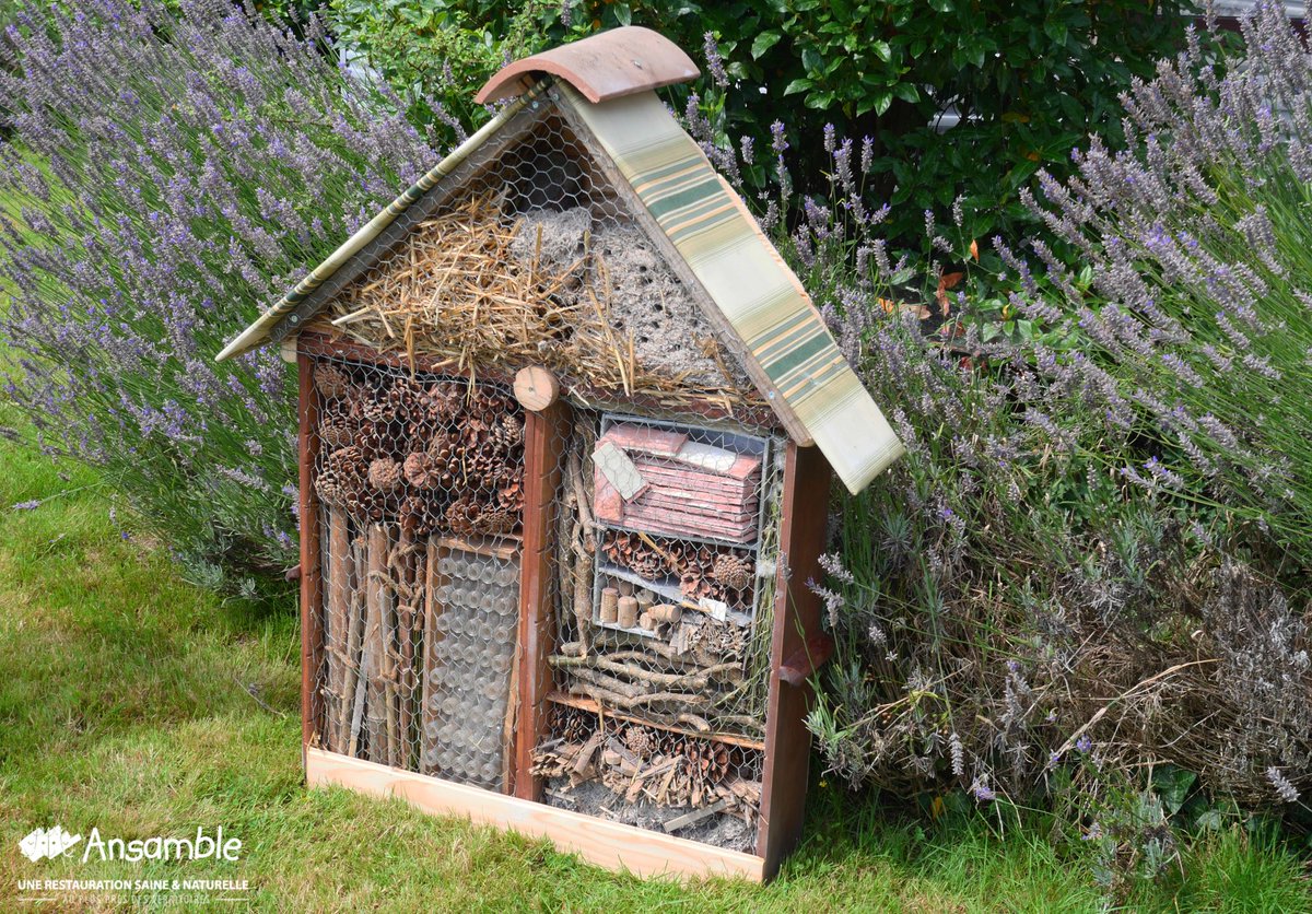 snrc_infos's tweet photo. #Biodiversité | La société de restauration collective #Ansamble s'engage pour pour le développement naturel des écosystèmes. À Vannes, l'hôtel à insectes, co-fabriqué et co-construit par les équipes va bientôt trouver sa place dans les jardins d'Ansamble 🐝🐞 https://t.co/XPUpql71rM