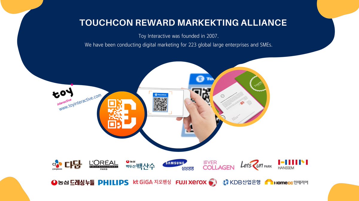 TouchconInfo's tweet photo. #TOC #TouchCon #Rewardcon 
The development of the Internet and mobile industry requires creative reward marketing!  Toy and TouchCon's partnership leads to advertiser expansion.
https://t.co/k4TTeZASOW https://t.co/xHyvEnvwEB