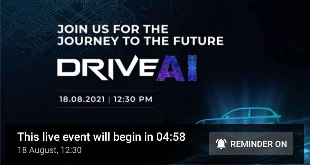 AUTOTODAYMAG's tweet photo. We are minutes away from @MGMotorIn #DriveAI announcement.
Stay tuned!! https://t.co/yObYMgHFx4