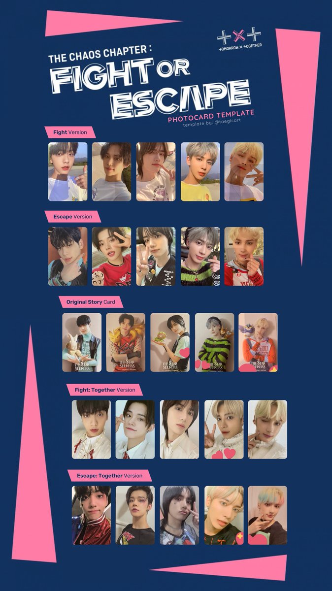 txt tomorrow by together the chaos chapter: fight or escape foe