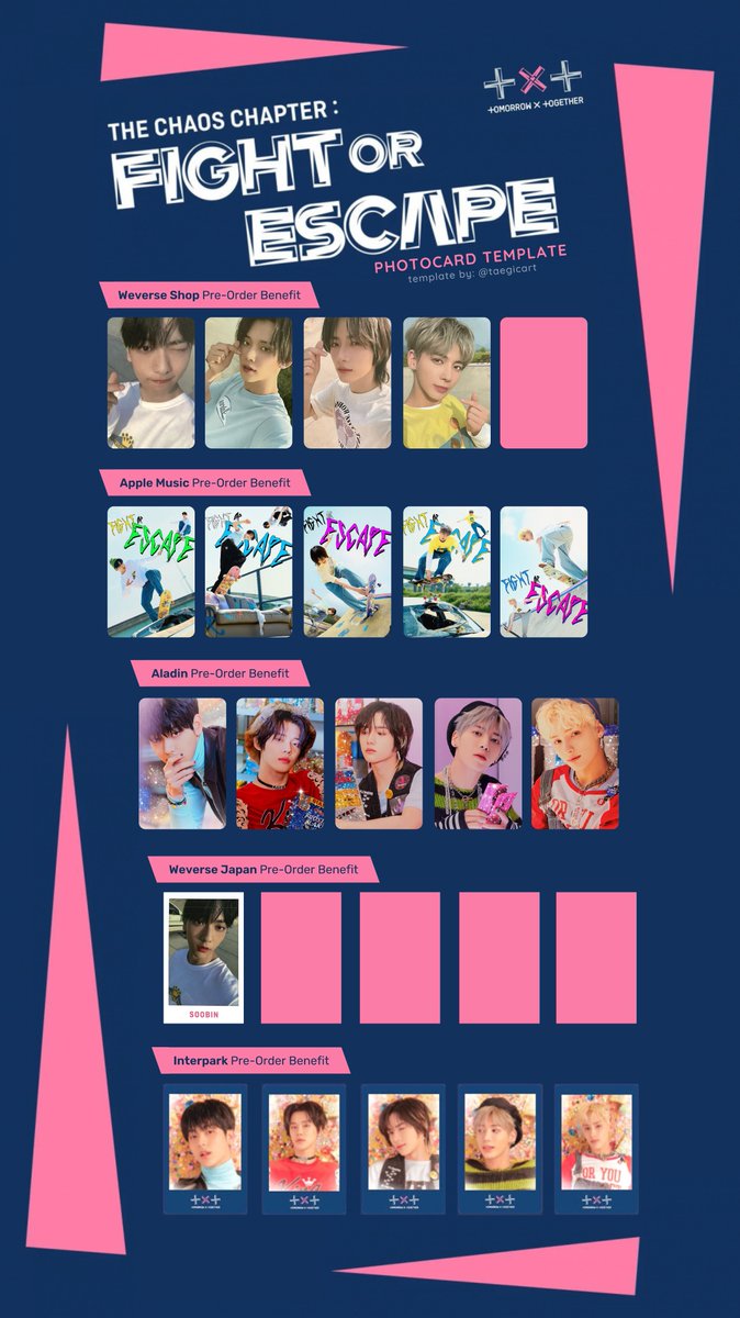 txt tomorrow by together the chaos chapter: fight or escape foe