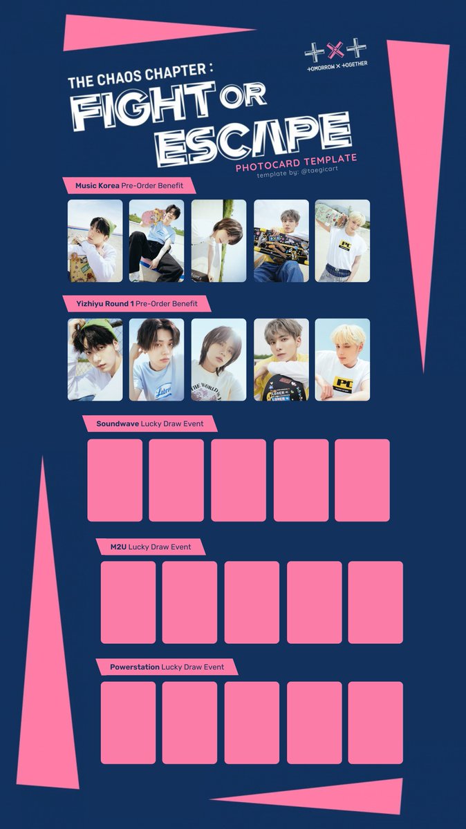 txt tomorrow by together the chaos chapter: fight or escape foe