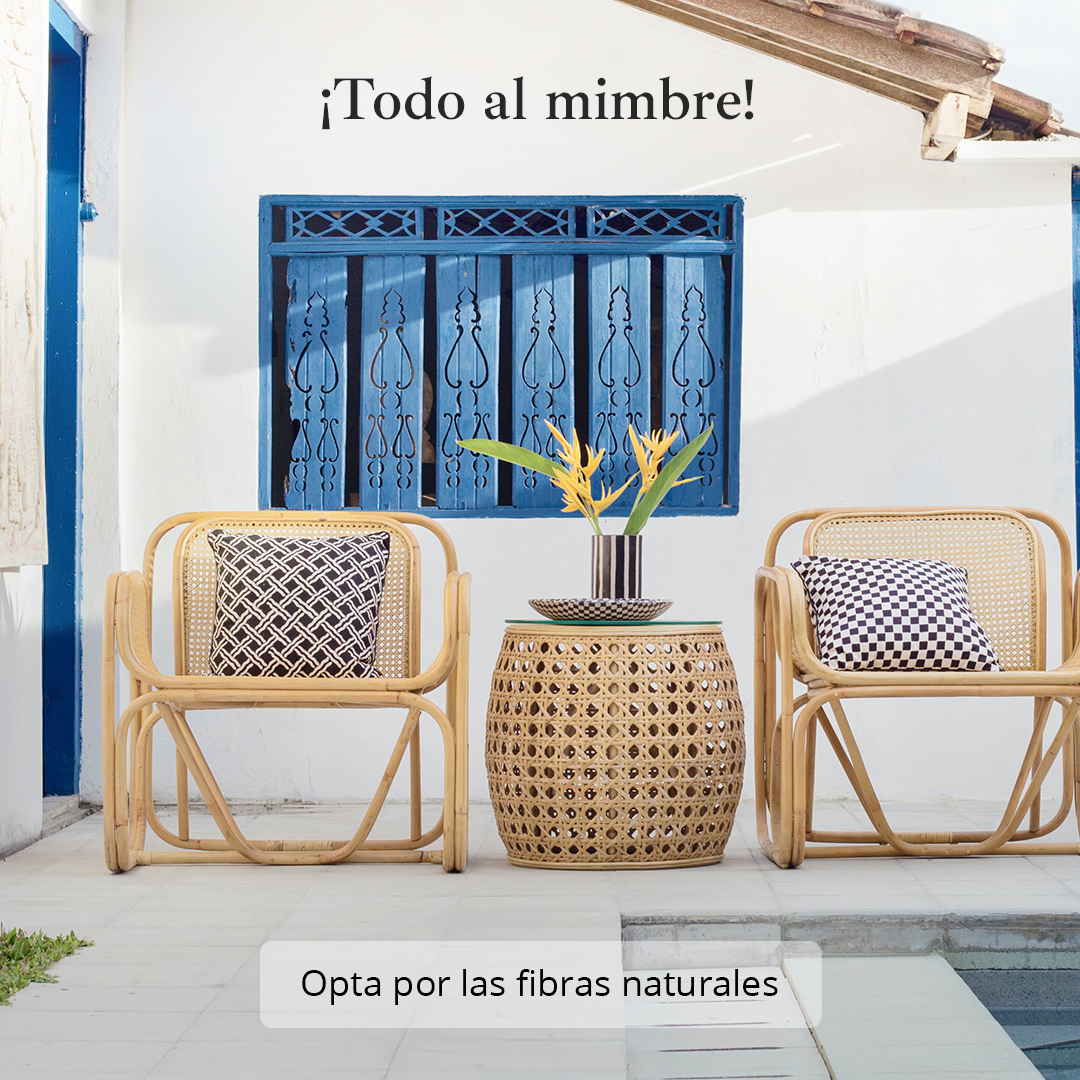 dcasainfo's tweet photo. Sencilla y delicada, pero también robusta y resistente, la fibra natural del #mimbre da forma a piezas con aspecto artesano y elegante. Descubre en nuestra colección de novedades multitud de piezas con las que dar un aire 'slow' a tu colección.

https://t.co/gzlzufNqAo

 #retail https://t.co/GXroBDBxA3