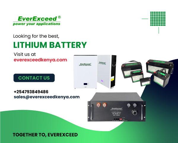 Check out our amazing deals on Lithium Batteries at everexceedkenya.com, for more details or order call us today at 0793849486. 
#EndCurfewNow