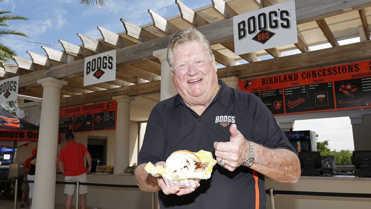 FrankMalfitano's tweet photo. BOOK OF THE DAY: Since yesterday was the 80th 🎂 of beloved #Baltimore #Orioles slugger John #BoogPowell here’s a 2014 #book he did including interviews with Hall Of Fame teammates #BrooksRobinson #JimPalmer &amp;  the late great #FrankRobinson #memoir #baseball #barbecue #RobKasper https://t.co/XW2D5A7Al7