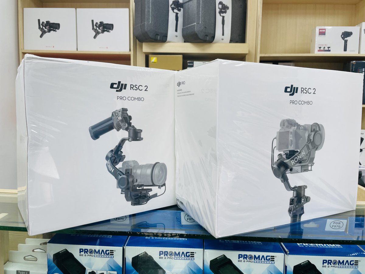 GBStore_Cm's tweet photo. Le stabilisateur Dji #Roninrsc2 en version #procombo disponible en offre exclusive dans nos rayons! C’est le moment de profiter!🔥🔥🔥
#filmmaker #contentcreator 

💰 FCFA 450,000
☎️ 694566452 / 670638023
📍 Douala, Akwa. Face magasin Orca. https://t.co/gQ10UPfafs