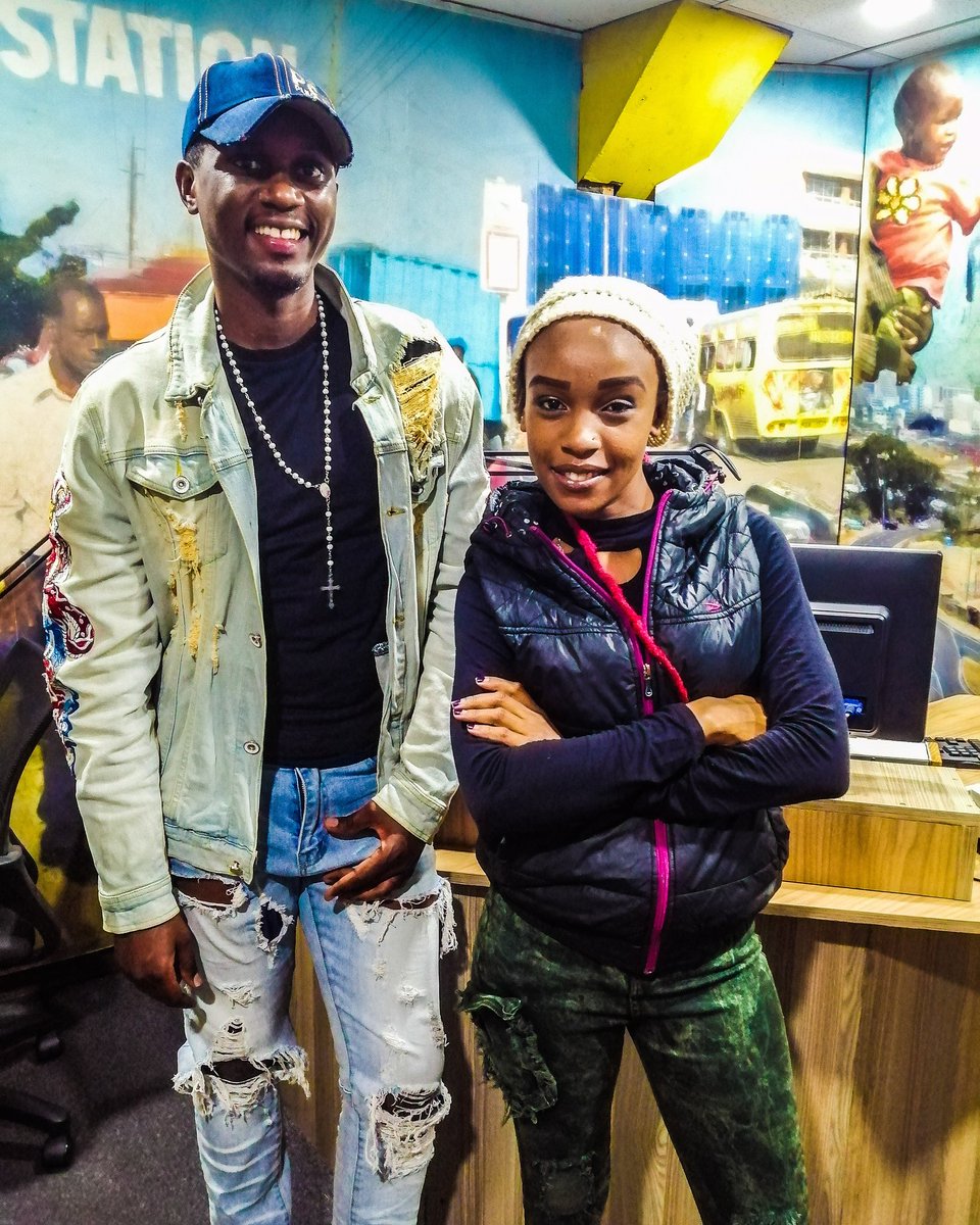 Good Morning,
Ni ile githaa ya #NiajeNiaje na @_shideh alongside Shida Mara Mbekse <a href="/DjDaboTrabo/">Dj Double Trouble</a> 
Uko locked kutoka mtaa gani ?