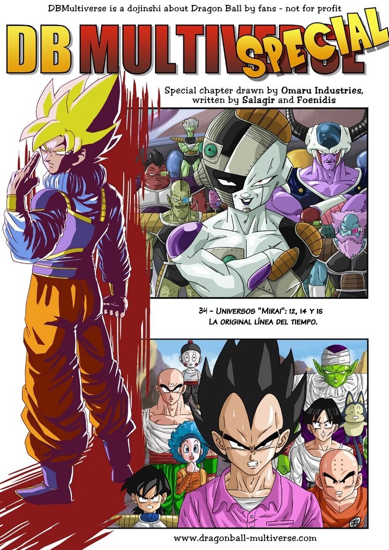 Francesc Martínez on X: Dragon Ball Multixenoverse (fan manga) 1