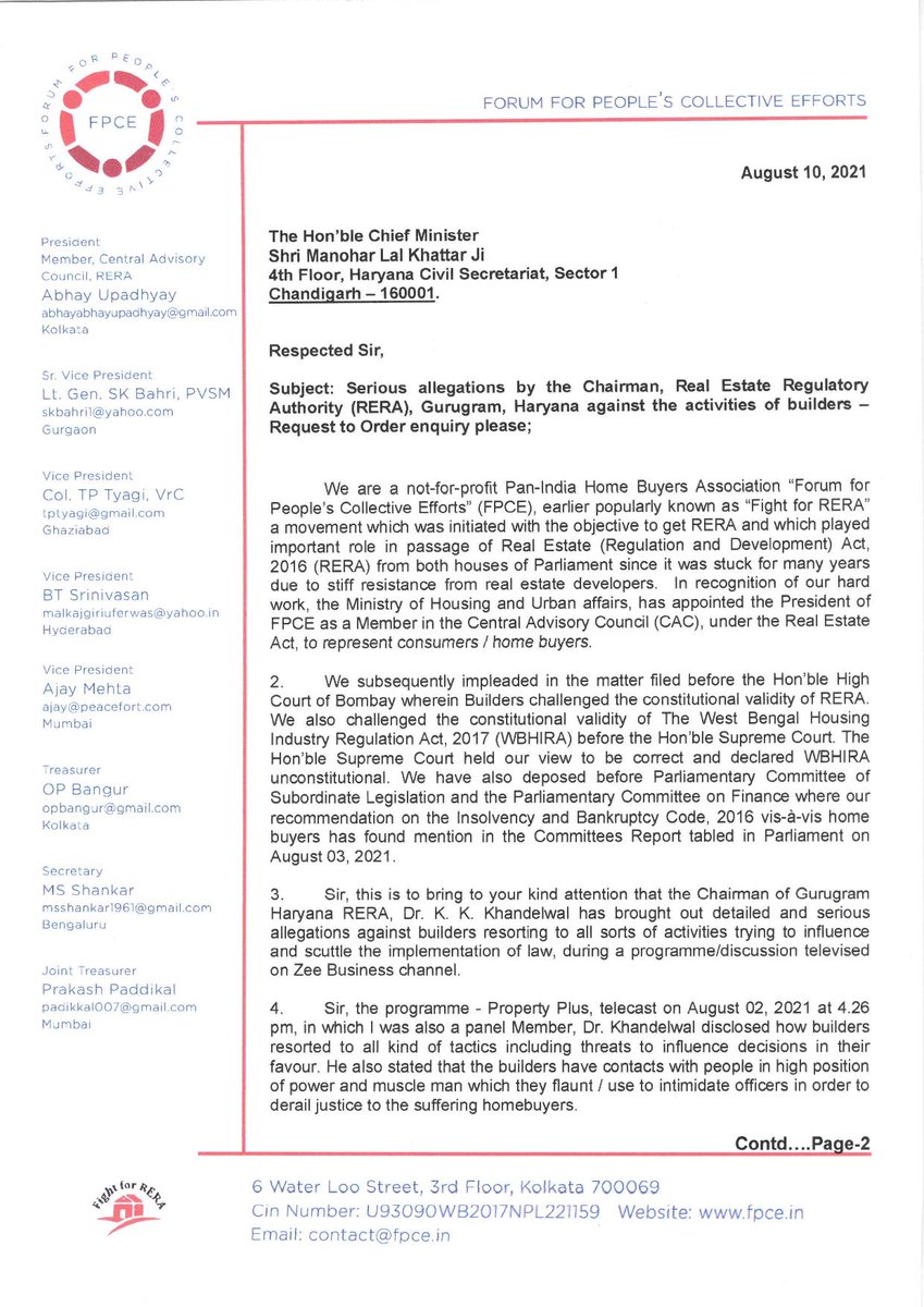 Forum For People's Collective Efforts (FPCE) tweet media