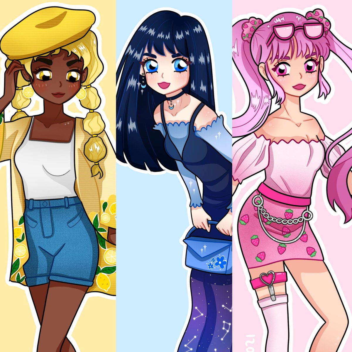 SecondMLSimp's tweet image. Colours 🍋💙🌺