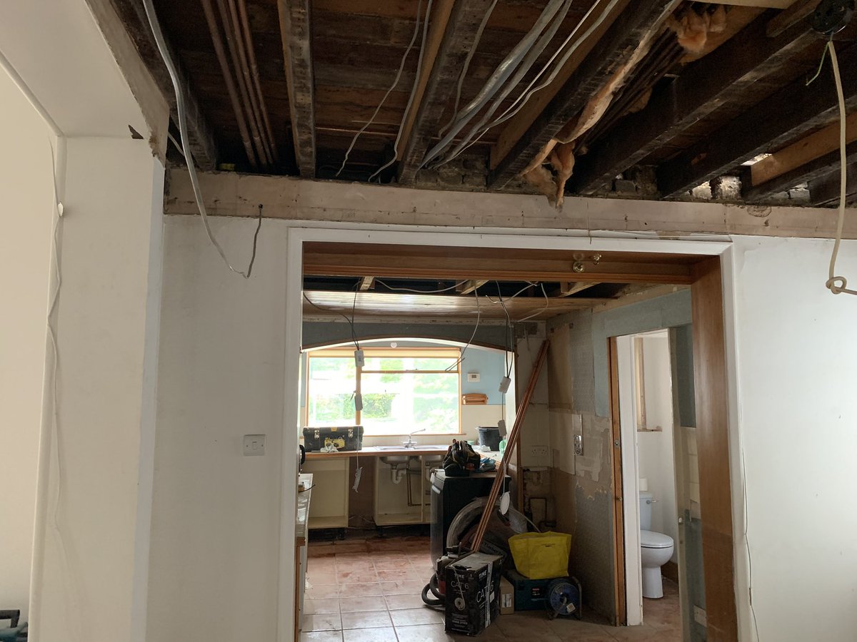 ChalmersElec's tweet image. First day back after a holiday with the family, starting a big refurb I’ll be flitting in and out of