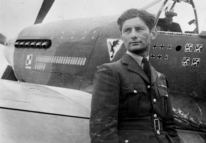 ArkadyRzegocki's tweet photo. #OTD on 18 Aug 1944, Squadron Leader Eugeniusz Horbaczewski, CO of the No. 315 🇵🇱 Fighter Squadron, was shot down and killed.
He was a 🇵🇱 #FighterAce with 16.5 confirmed kills, who was awarded several decorations, including the Virtuti Militari & the Distinguished Flying Cross. https://t.co/LYA0QzoeQC