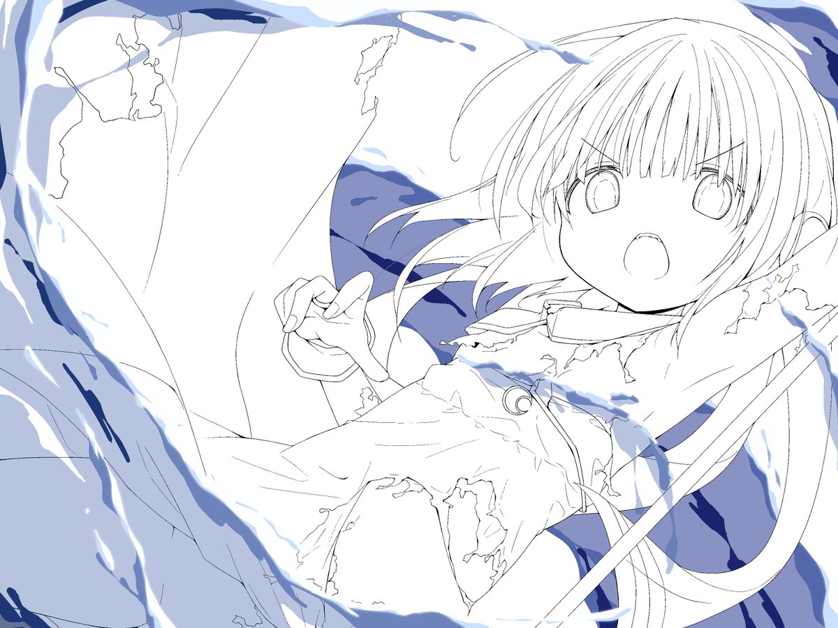 ホントにぜんぜん投稿できなくて、フォローしてくれた人に申し訳ないです(=ω=;)
お茶を濁す感じですが、過去絵の線画とかになります(・∀・;)ヨロシケレバ 