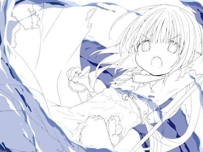 ホントにぜんぜん投稿できなくて、フォローしてくれた人に申し訳ないです(=ω=;)
お茶を濁す感じですが、過去絵の線画とかになります(・∀・;)ヨロシケレバ 