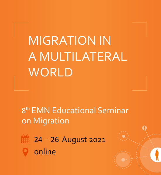 EMNMigration's tweet photo. ⏰Last chance to register for the EMN Educational Seminar organised by EMN Slovakia: Migration in a Multilateral World
 
🗓️24-26 August 2021
🕘09:00 – 15:00 CEST
Register here today: https://t.co/zppiUQ7pJ2

#EMNMigration #EMNSlovakia #IOMSlovakia #UnitedNations https://t.co/jMNwFAADAa