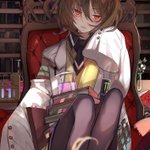 寝不足すぎて半眼アグネスタキオン#ウマ娘 #ウマ娘プリティダービー pic.twitter.com/…