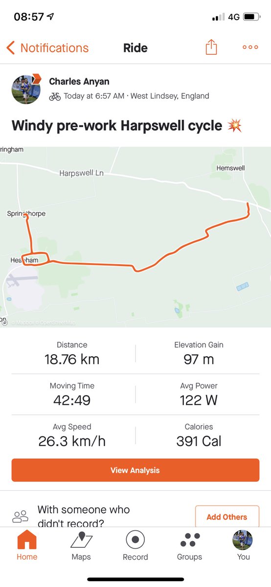 CharlesAnyan's tweet image. Quick trip out to #Harpswell this morning on the pushbike before what will hopefully be a long day on the farm 💥

Always nice to get away from the madness of #Harvest21 even for only 40 minutes.

#MentalHealthMatters 👍