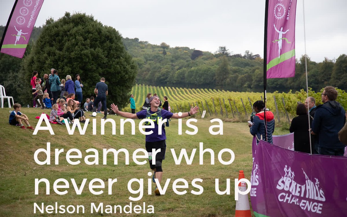 Today is Never Give up day! 
We couldn’t let this day go unnoticed as we believe this is one of the mottos of all our runners. Whether you are running the 1k or the Ultra, when you try your hardest and never give up, you are a winner!