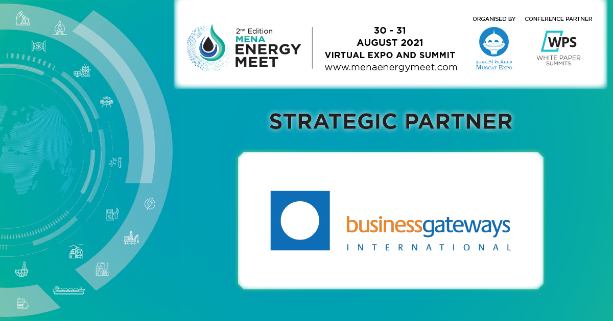 BGIinsights's tweet photo. businessgateways is pleased to invite you to participate in the MENA Energy Meet - Virtual Expo and Summit, taking place from 30 - 31 August 2021. @muscatexpo @wpsummits @MENAEnergyMeet #MENAEnergyMeet #businessgateways

Register now: https://t.co/6lHxFEXH1e. https://t.co/fSKBOsWDvN