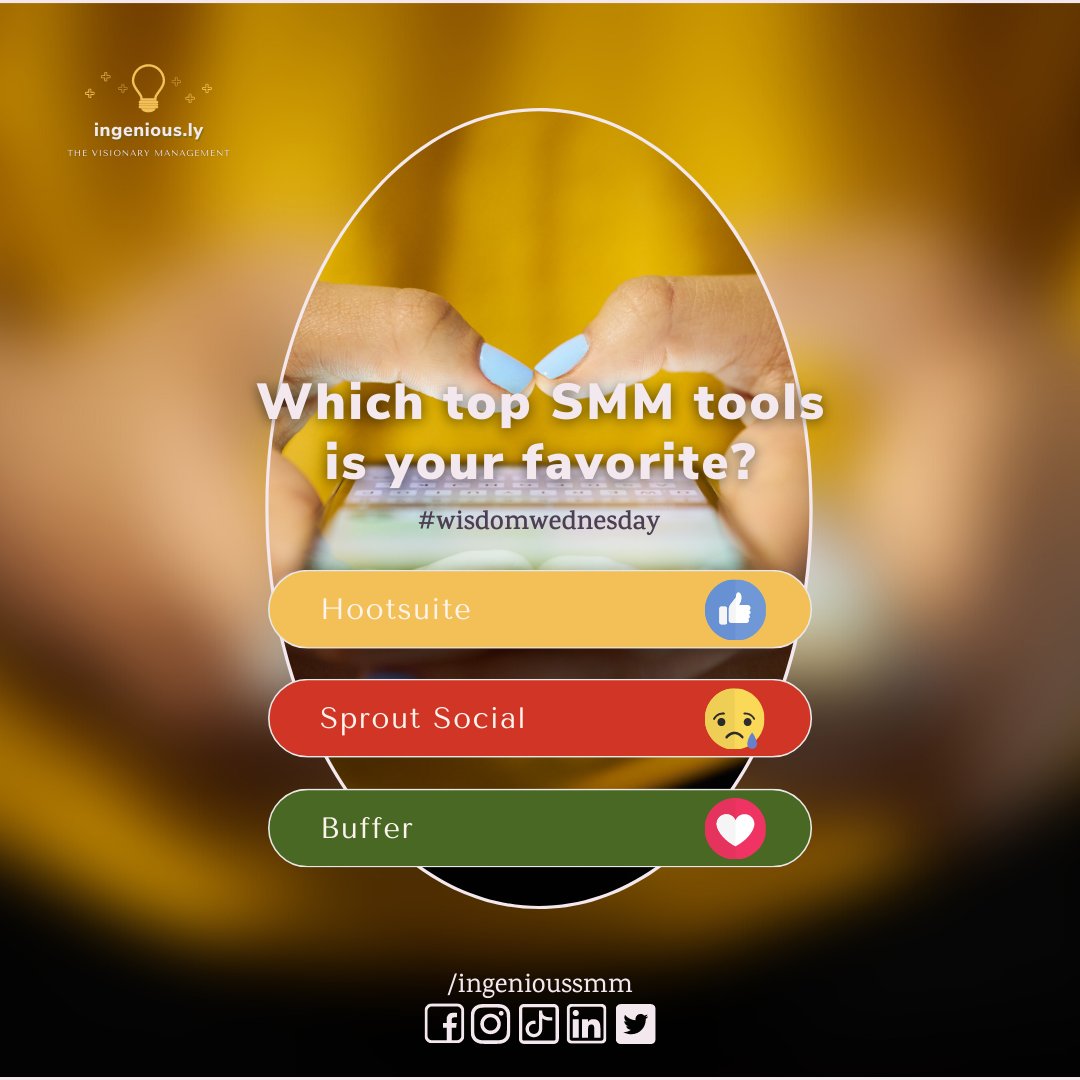 ingeniousSMM's tweet image. 𝘏𝘰𝘸 𝘥𝘰 𝘺𝘰𝘶 𝘴𝘵𝘢𝘺 𝘰𝘯 𝘵𝘰𝘱 𝘰𝘧 𝘢𝘭𝘭 𝘺𝘰𝘶𝘳 𝘴𝘰𝘤𝘪𝘢𝘭 𝘮𝘦𝘥𝘪𝘢 𝘮𝘢𝘳𝘬𝘦𝘵𝘪𝘯𝘨 𝘵𝘢𝘴𝘬𝘴? 📚
Here are 25 of the very best social media management tools out there. 👉🏻  snip.ly/09w85v

#wisdomwednesday #socialmediastrategy #igenioussmm
