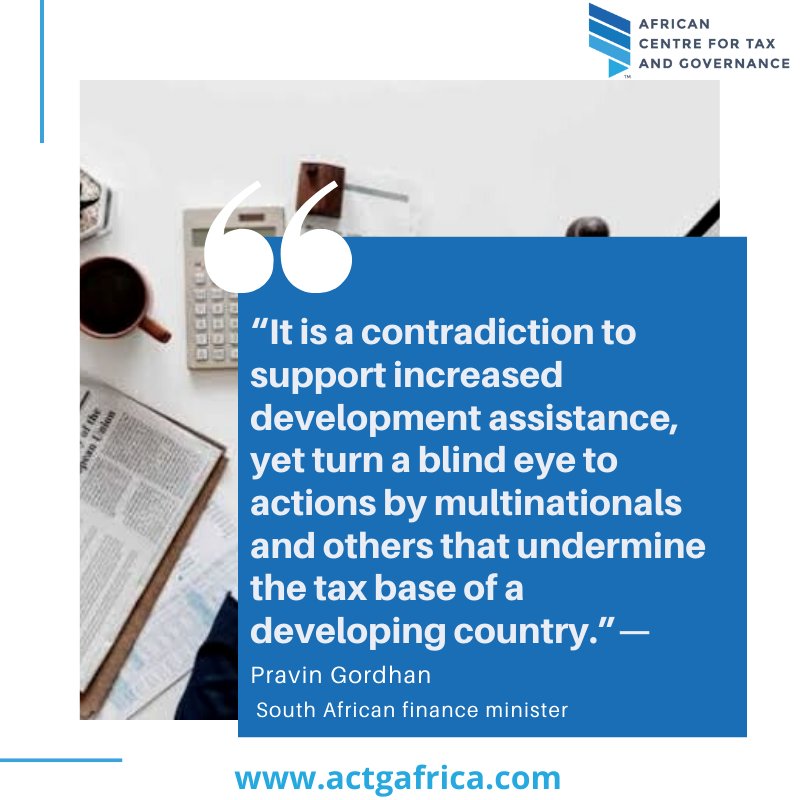 Today on ACTG Tax Quote

•
•
•
•
•
#digital #ACTG #TaxQuotes #Taxation #development #Africa #monday #povertyreduction #SDGs #ACTGQuotes #economicgrowth #multinationals #developingcountry #southafrica #mondaypost