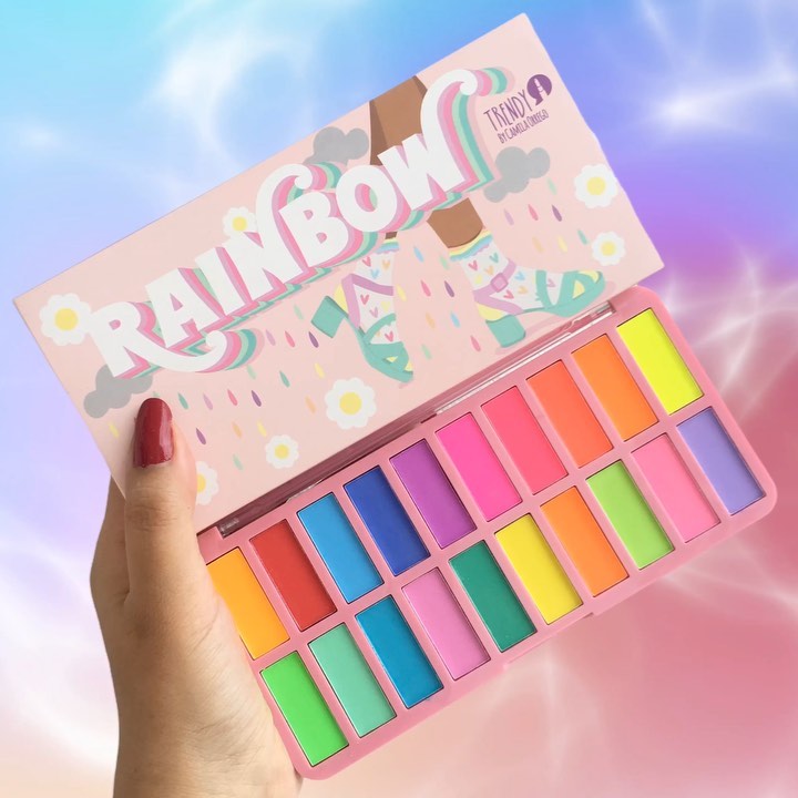 #productoestrella De Trendy, traemos la linda paleta Rainbow , con una increíbl... - osyley.com/productoestrel…